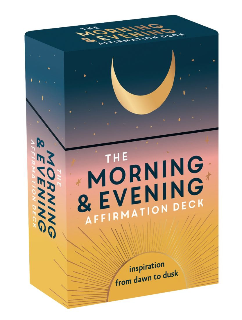 Morning And Evening Affirmation Deck