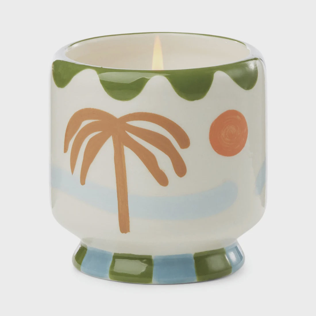 A Dopo Palm Tree Ceramic Candle - Lush Palms