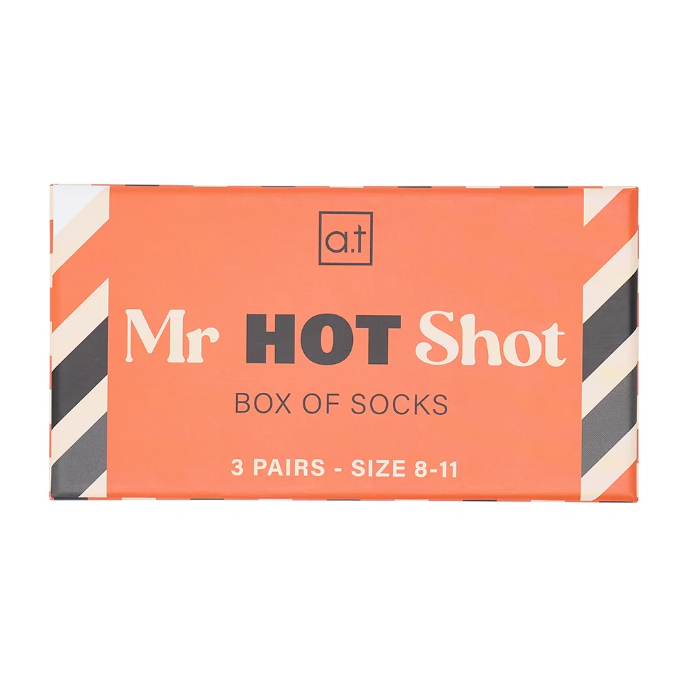 Mr Hot Shot Socks 3 Pack
