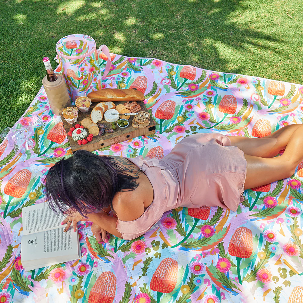 Picnic Mat - Hibiscus Flowers