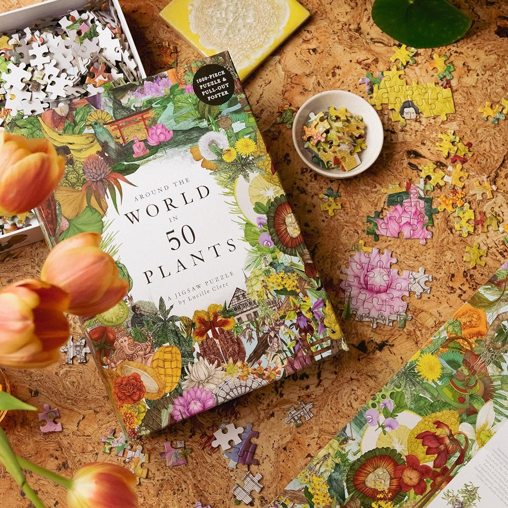 Around The World In 50 Plants Jigsaw Puzzle