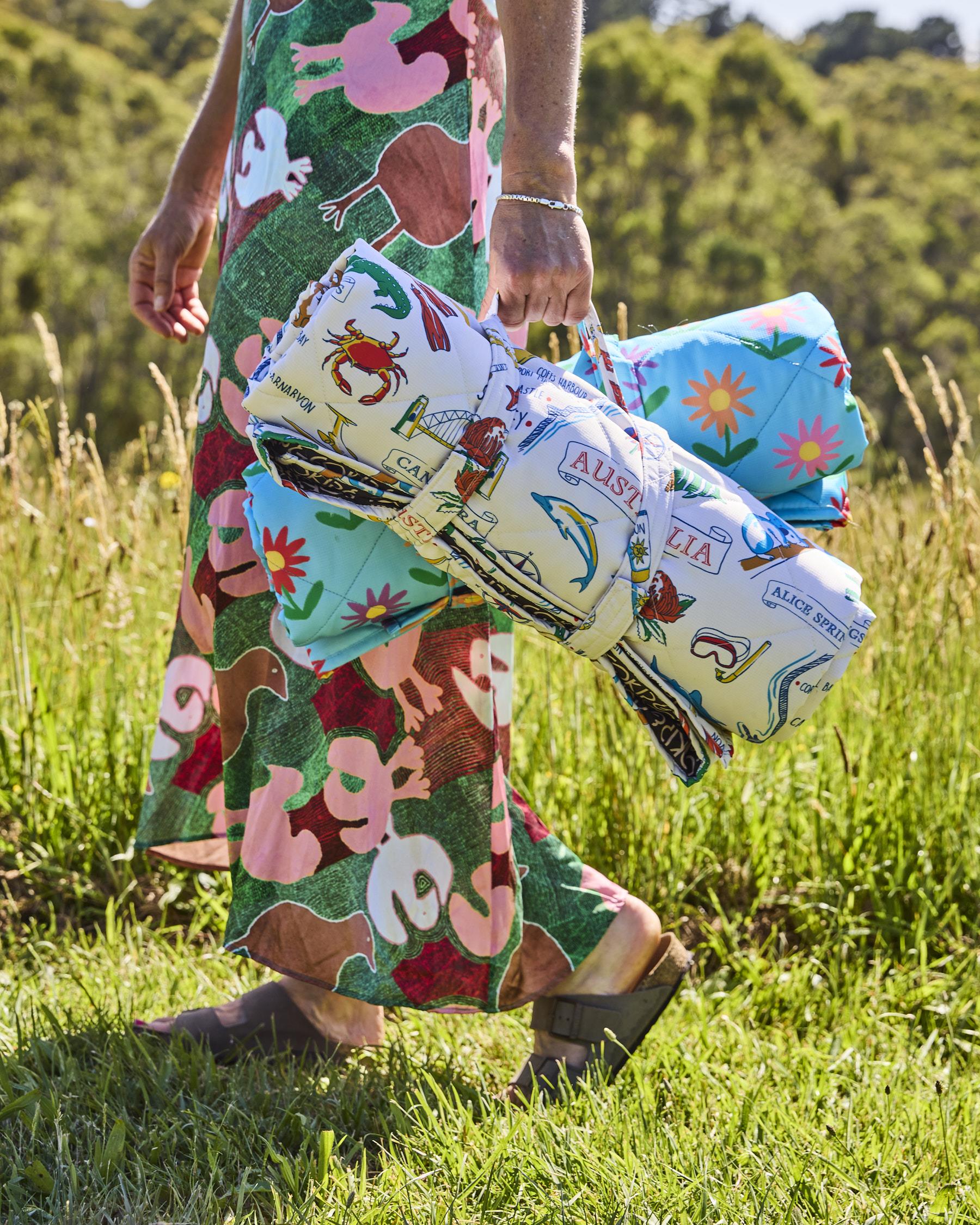 Picnic Mat - Aussie Road Trip