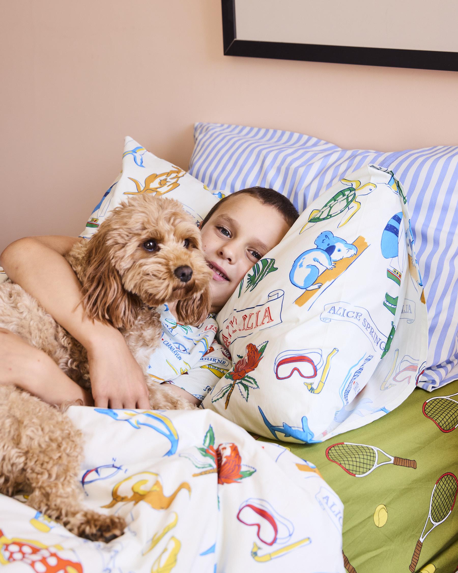 Cotton Pillowcase - Aussie Road Trip - 1P