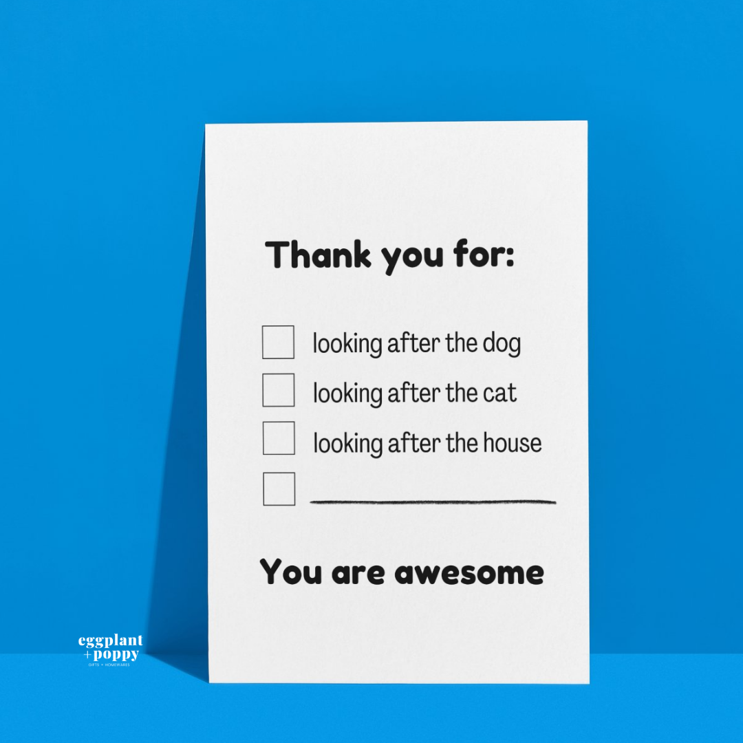 Card - Thank you
