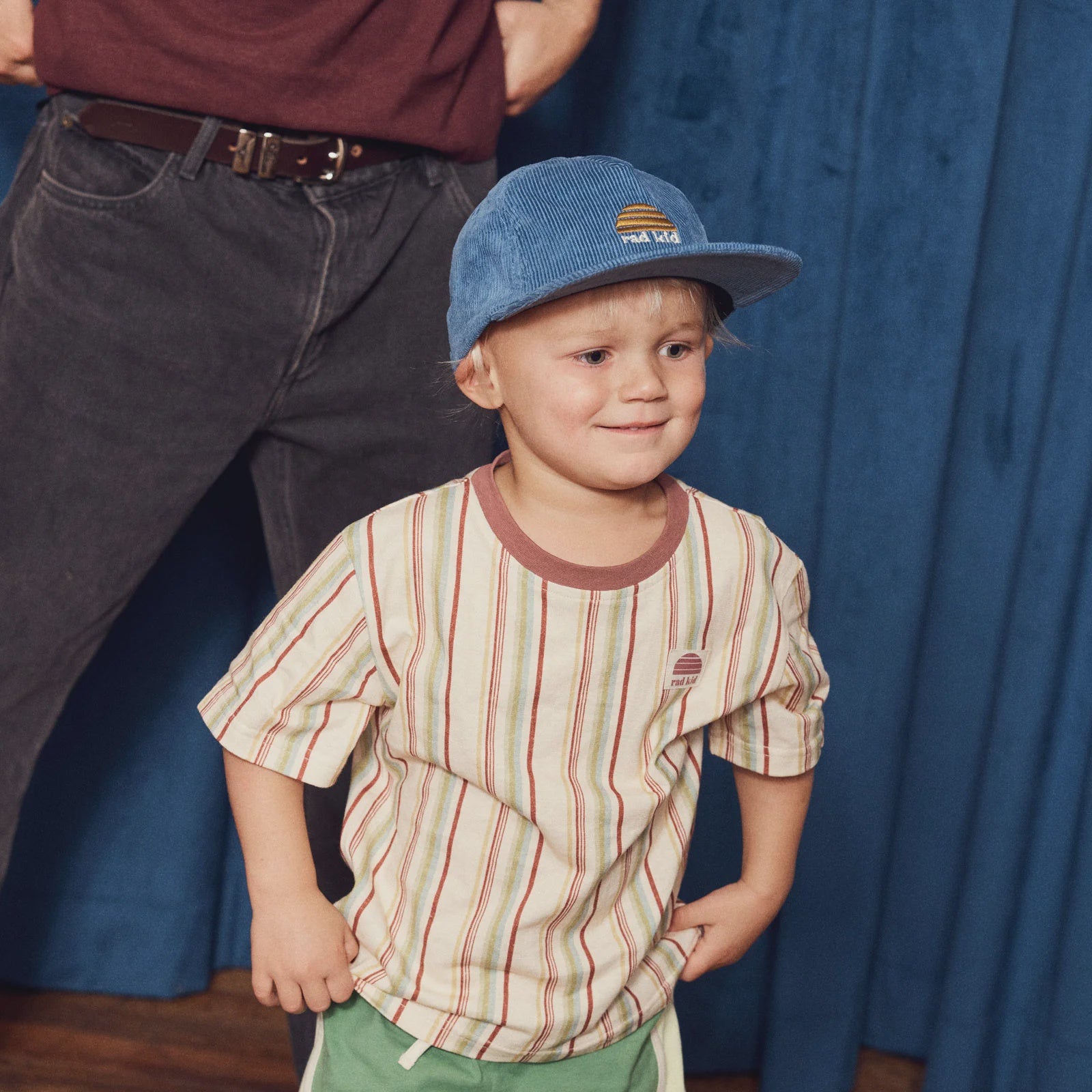 Rad Kid Cord Cap - Denim