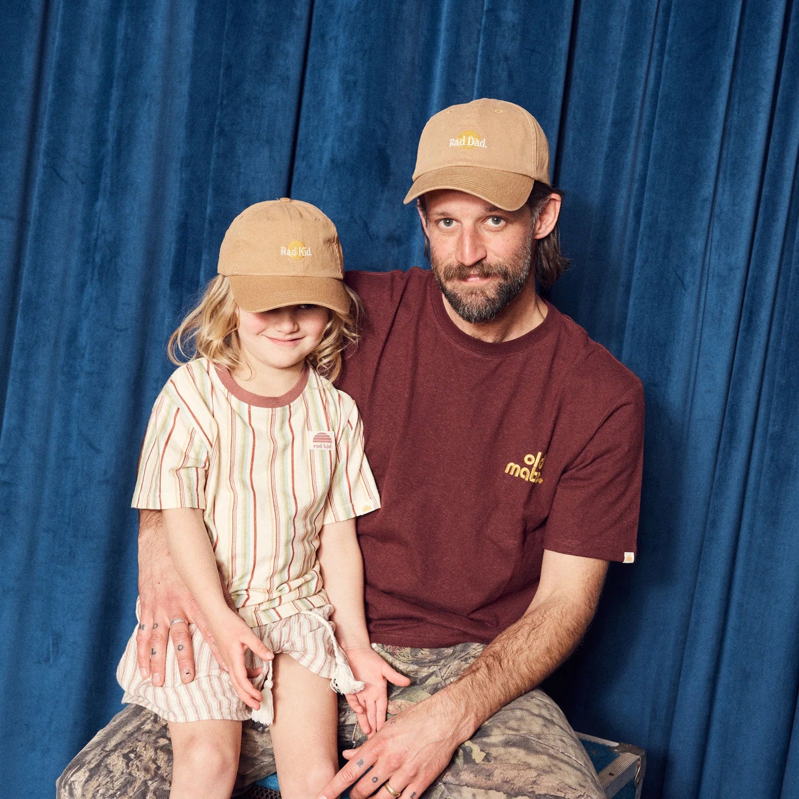 Old Mate Adult Hemp Tee - Raisin