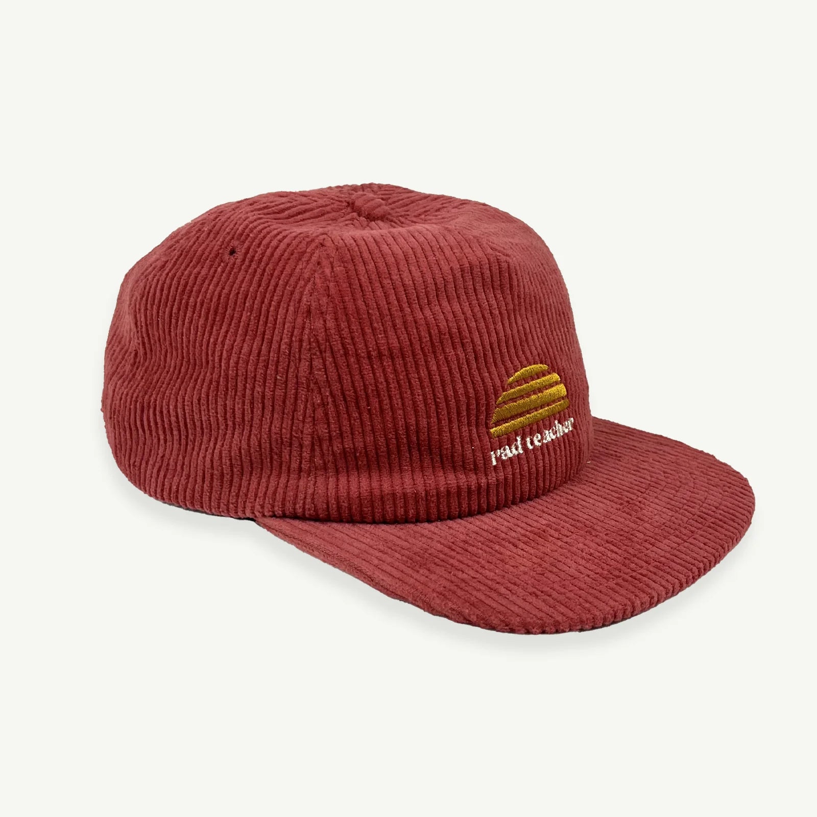 Rad Teacher Adult Cap - Eco Red