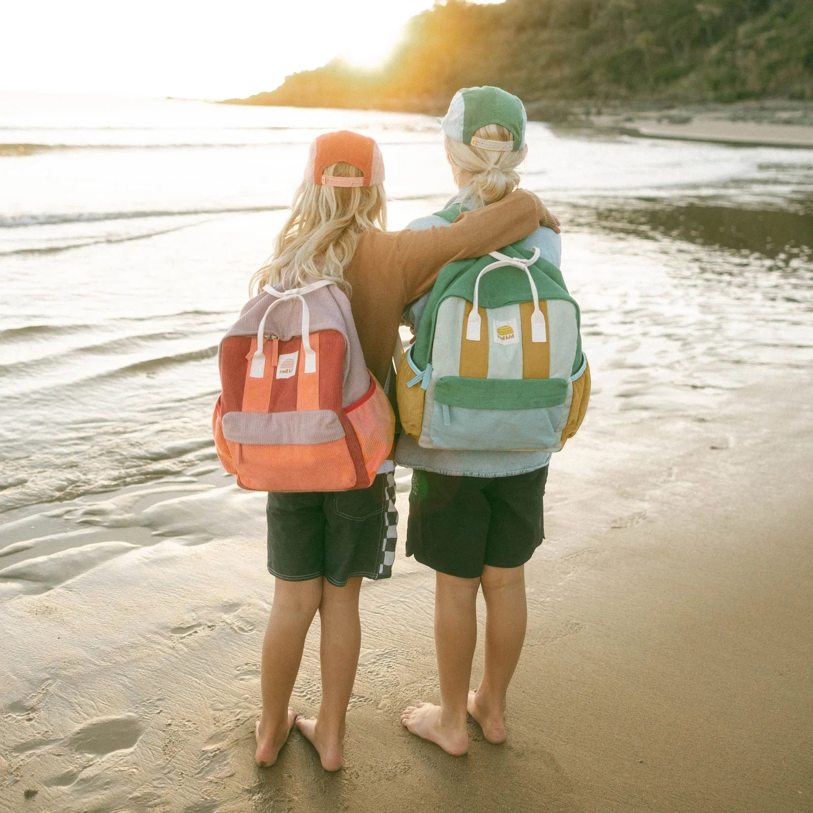 Corduroy Backpack - Lagoon