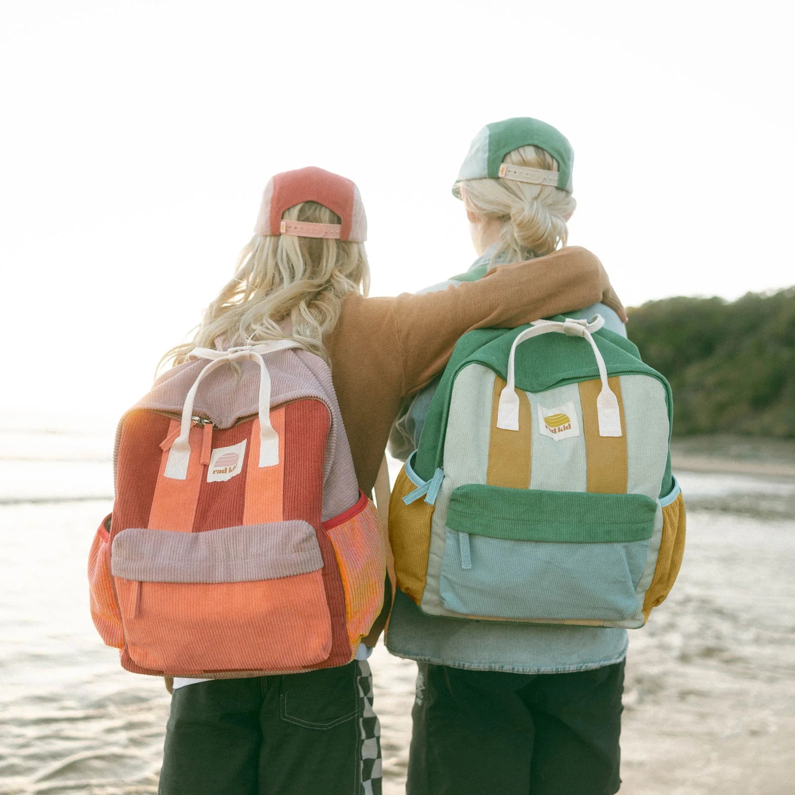 Corduroy Backpack - Lagoon