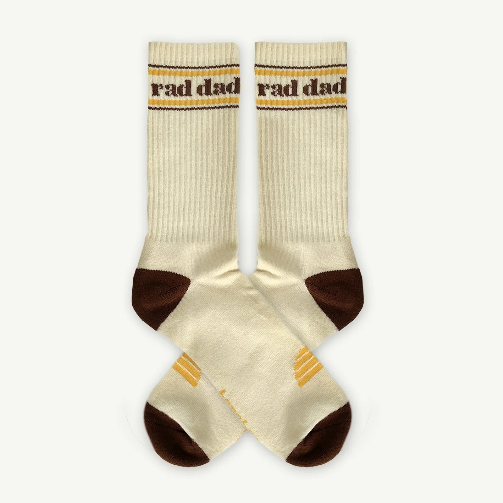 Crew Socks - Rad Dad Natural