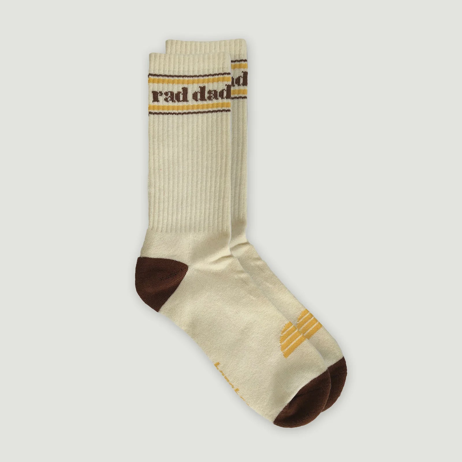 Crew Socks - Rad Dad Natural