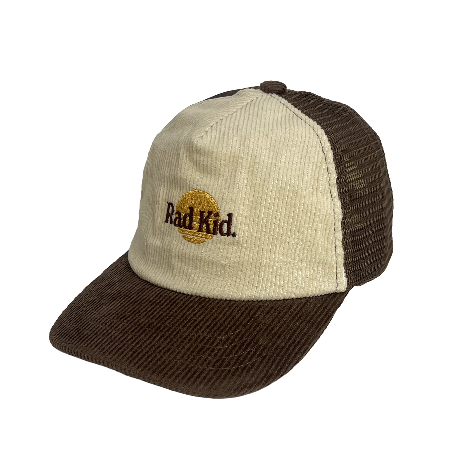 Rad Kid Two Tone Trucker Cap - Choc