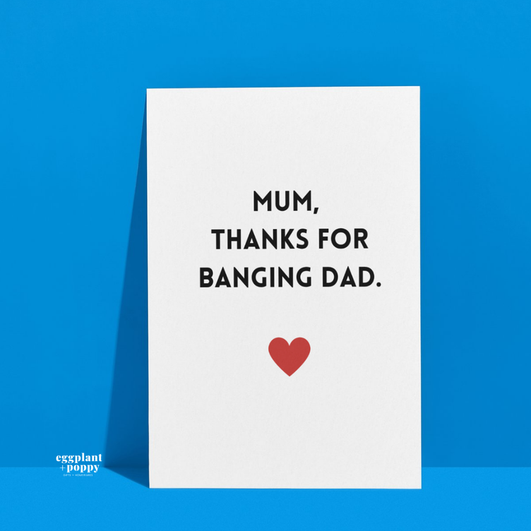 Mother's Day Card - Rude