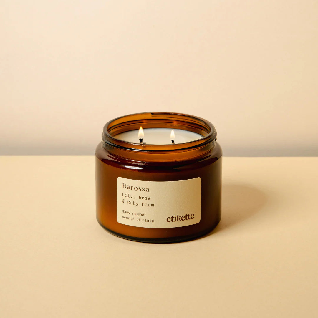 Barossa in Lily, Rose & Plum Candle