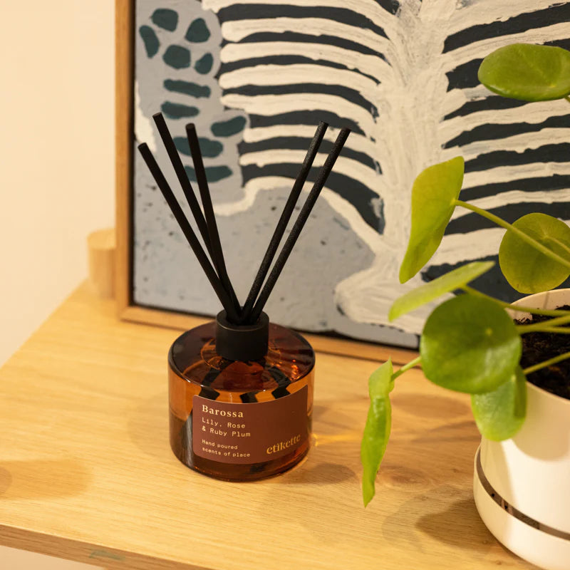 Barossa in Lily, Rose & Plum Reed Diffuser