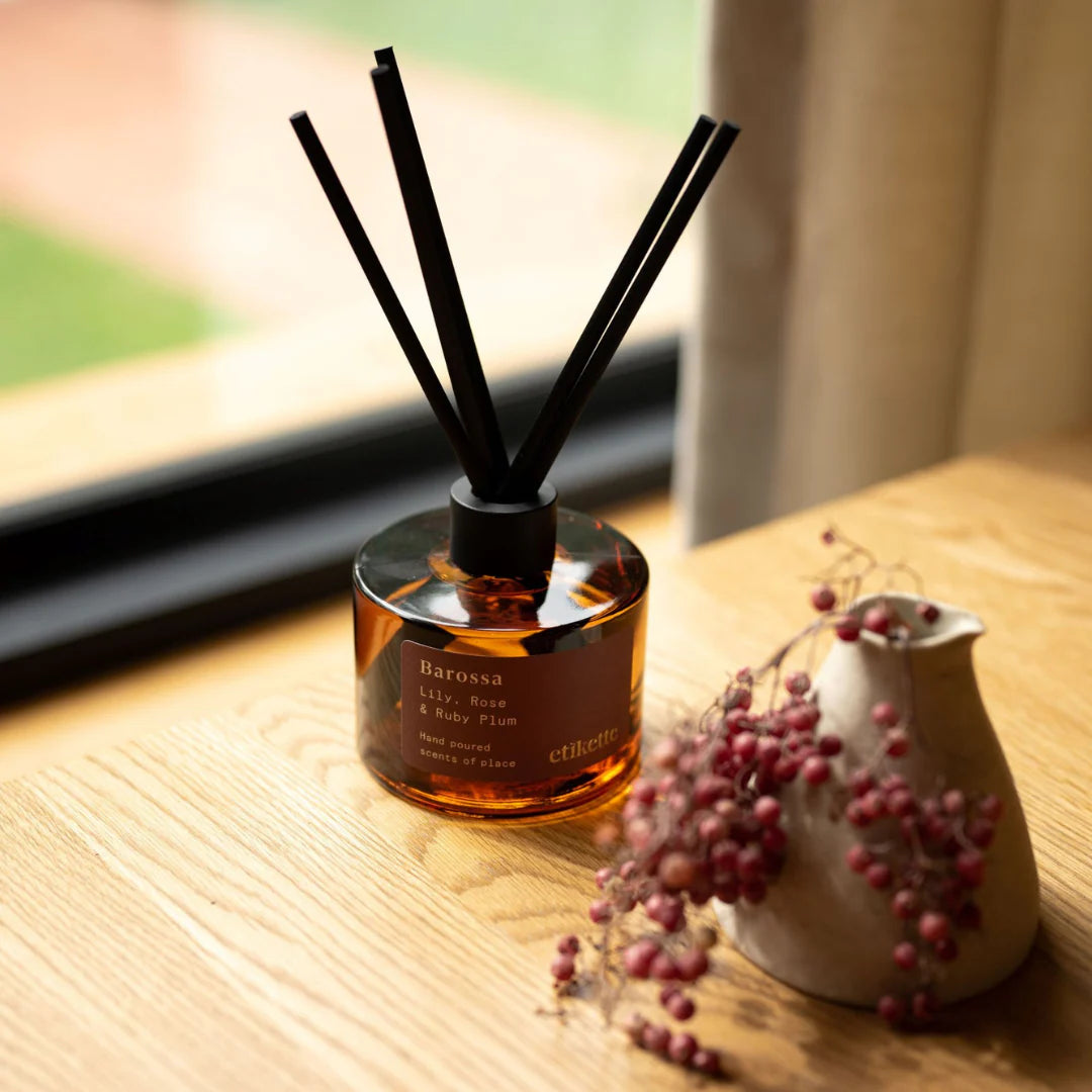 Barossa in Lily, Rose & Plum Reed Diffuser