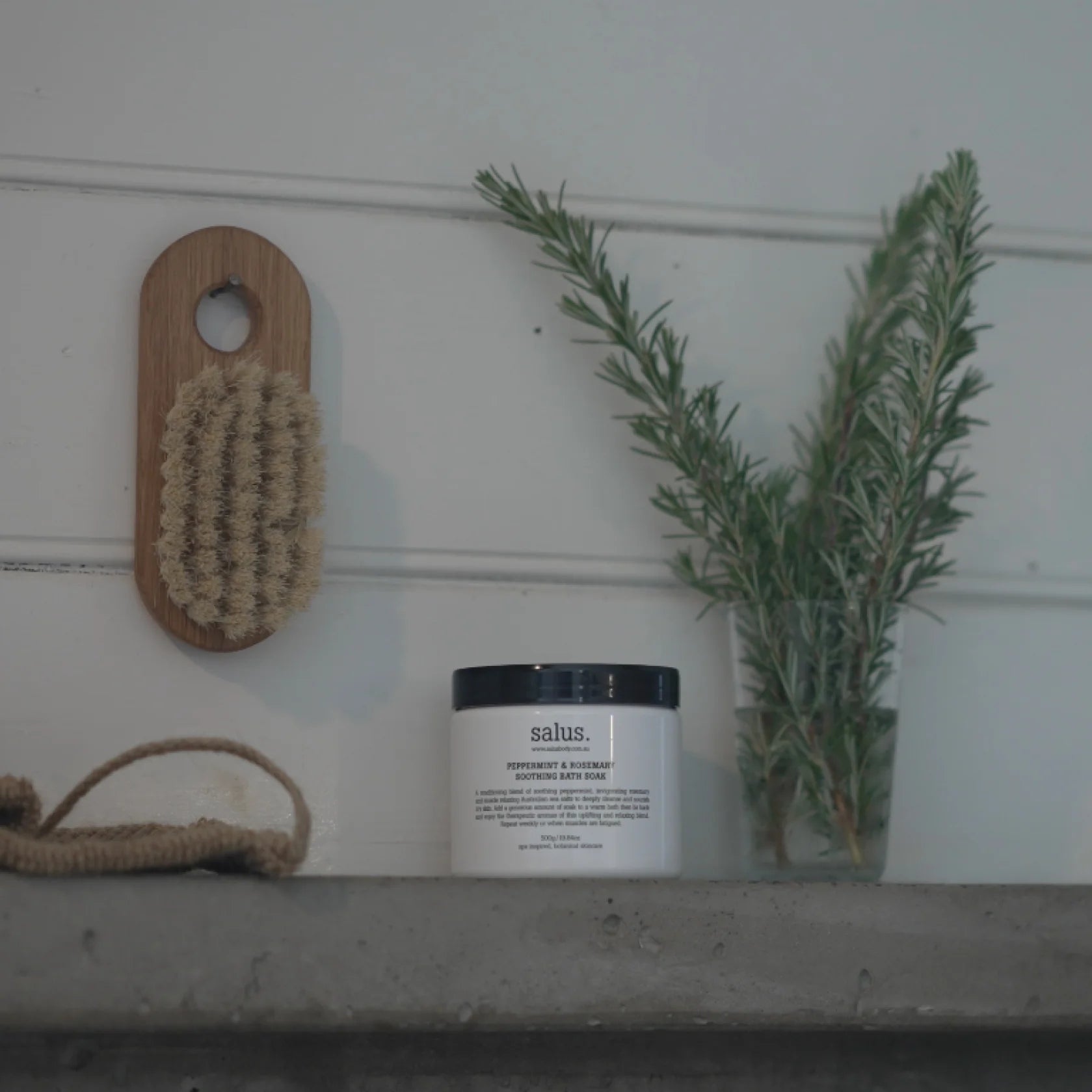 Peppermint & Rosemary Bath Soak