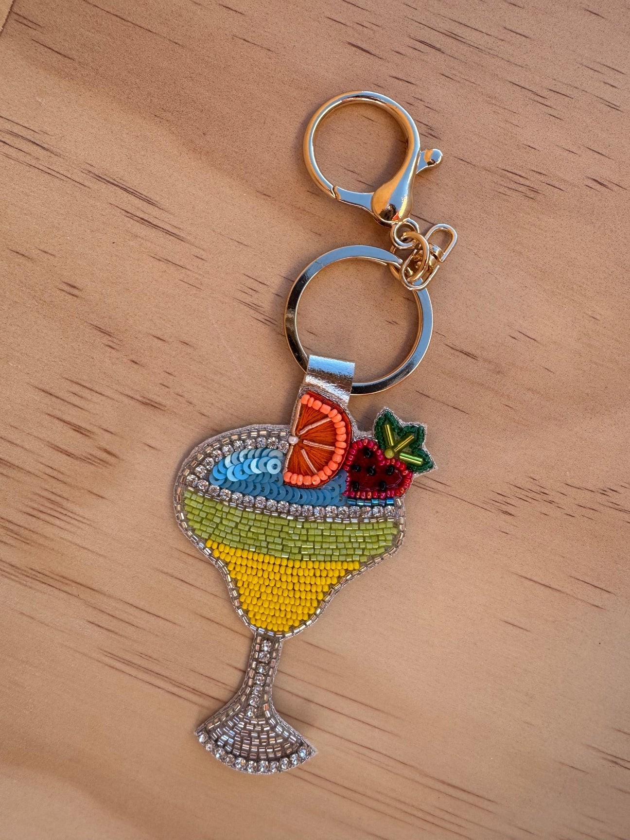 Beaded Keychain - Daquiri