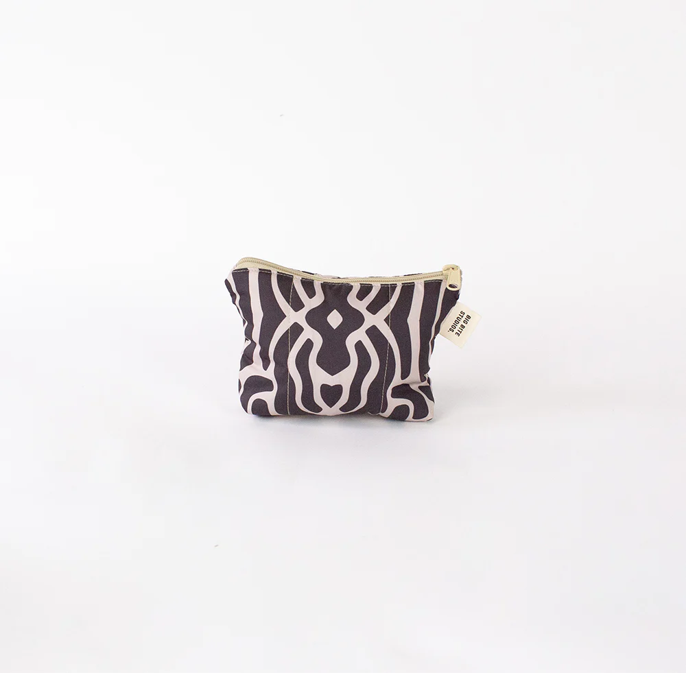 Small Puffy Zippy Bag - Ebb & Flow