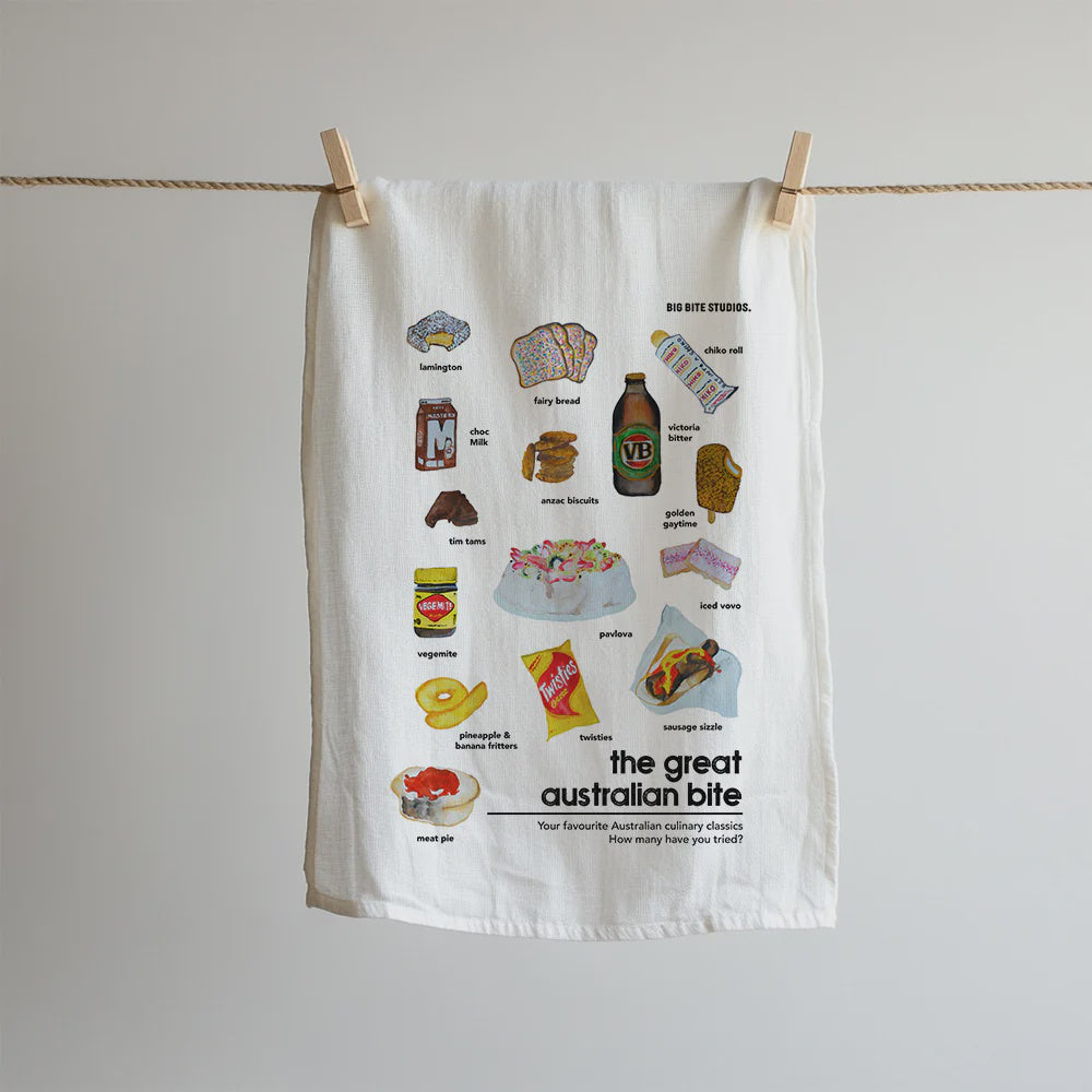 Tea Towel - Australian Bite