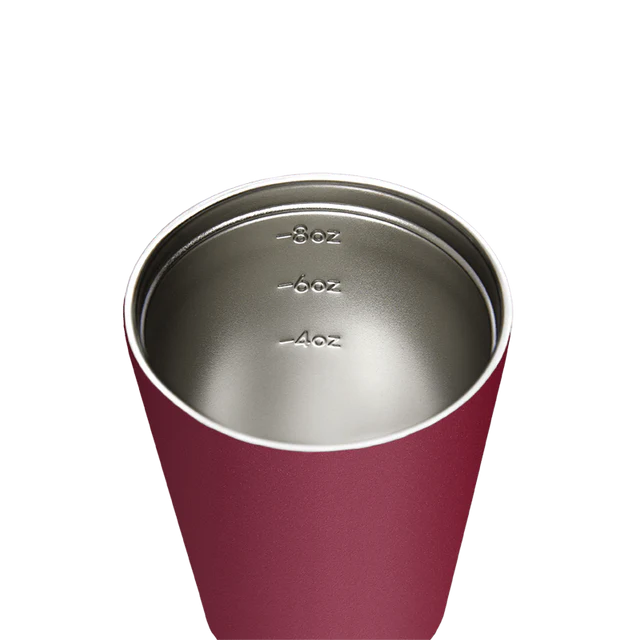 Bino Coffee Cup - 8oz Rouge