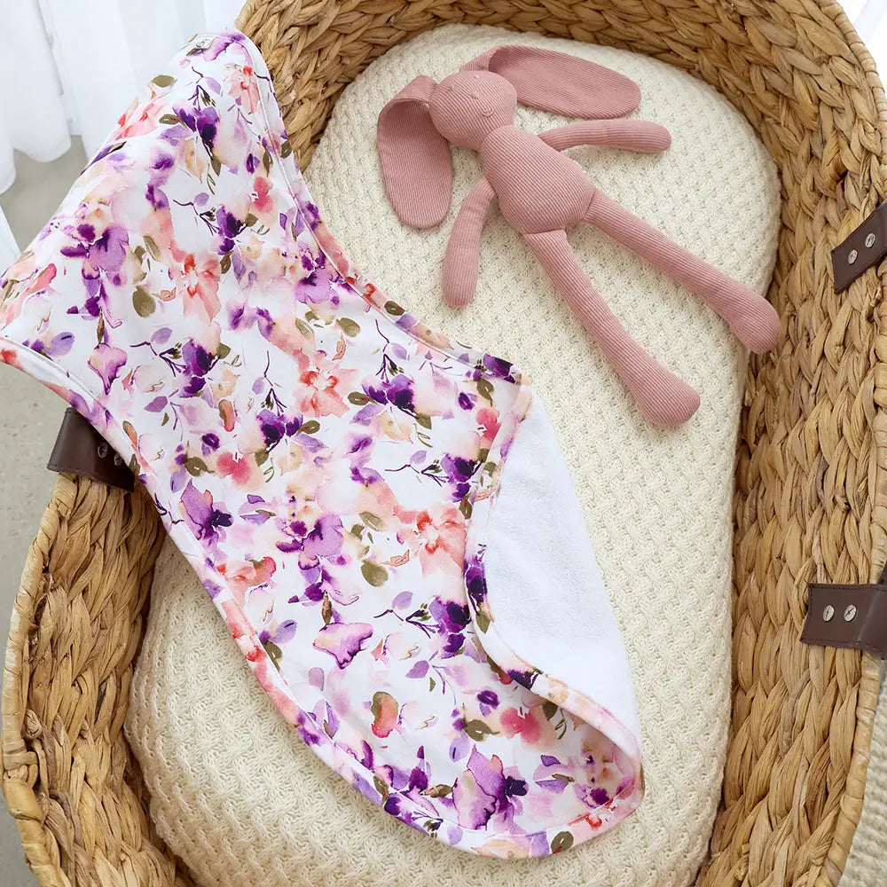 Burp Cloth - Blushing Beauty