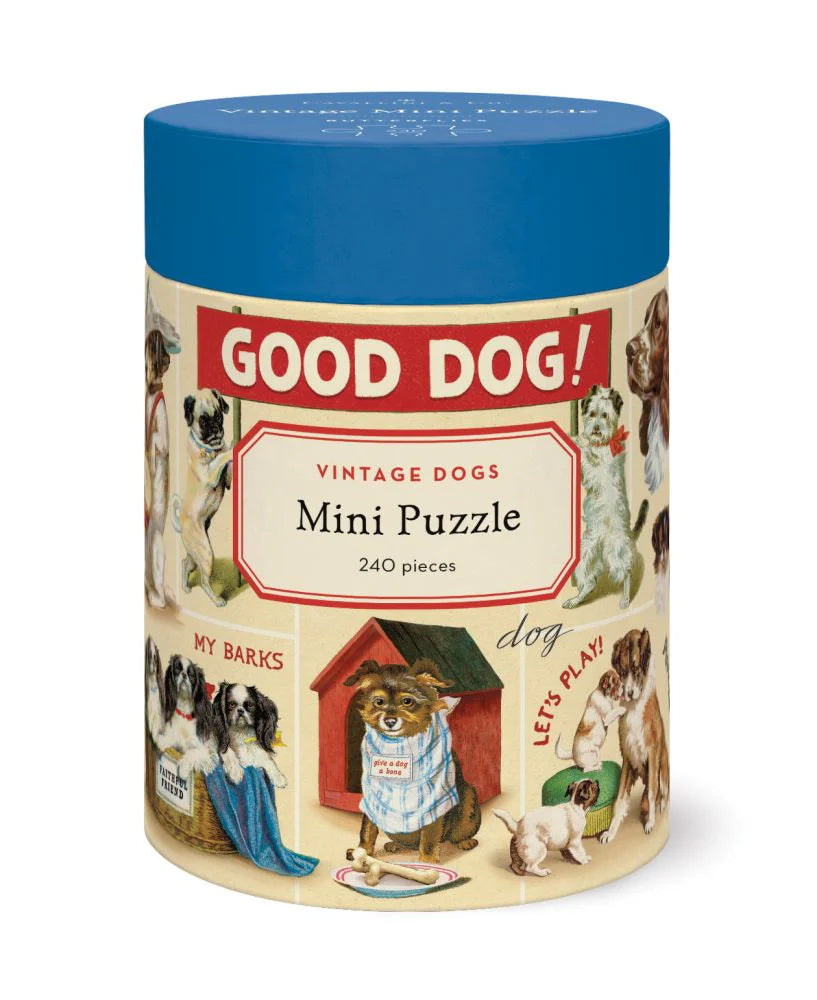 240 Pc Mini Puzzle - Vintage Dogs