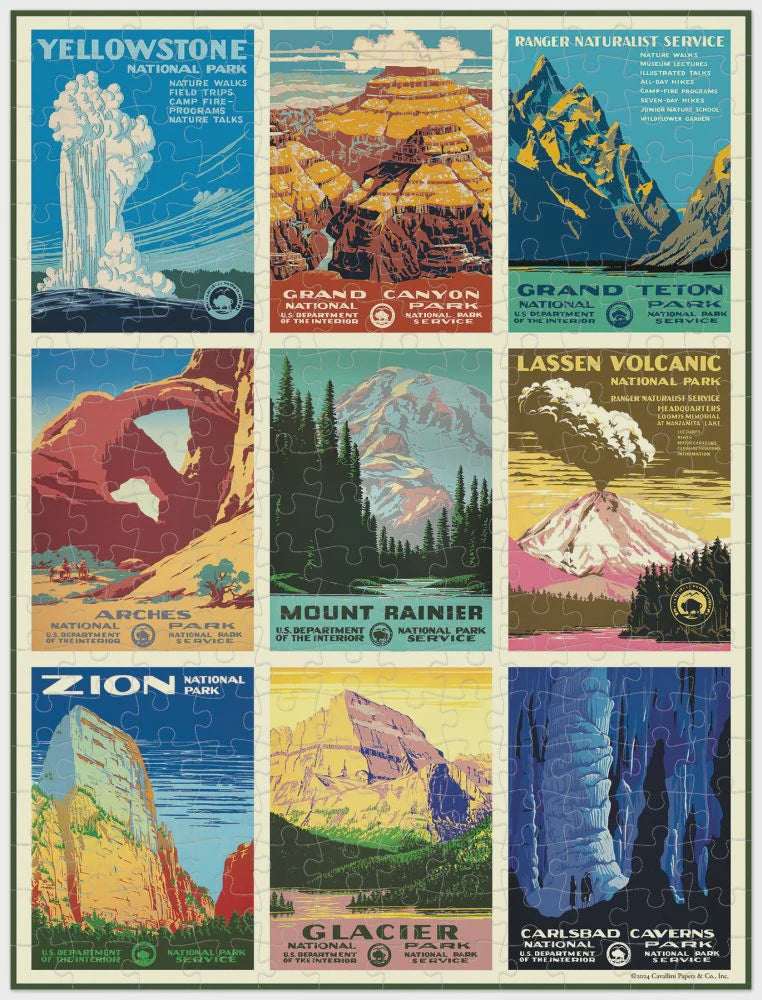 240 Pc Mini Puzzle - National Parks