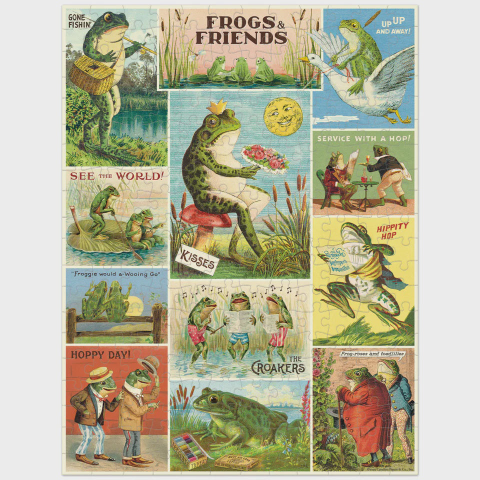 240 Pc Mini Puzzle - Frogs & Friends