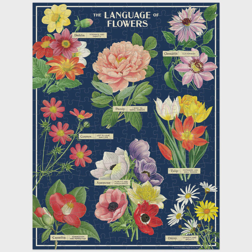 240 Pc Mini Puzzle - Language of Flowers