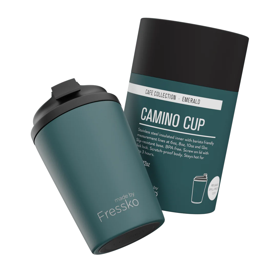 Camino Coffee Cup - 12oz Emerald