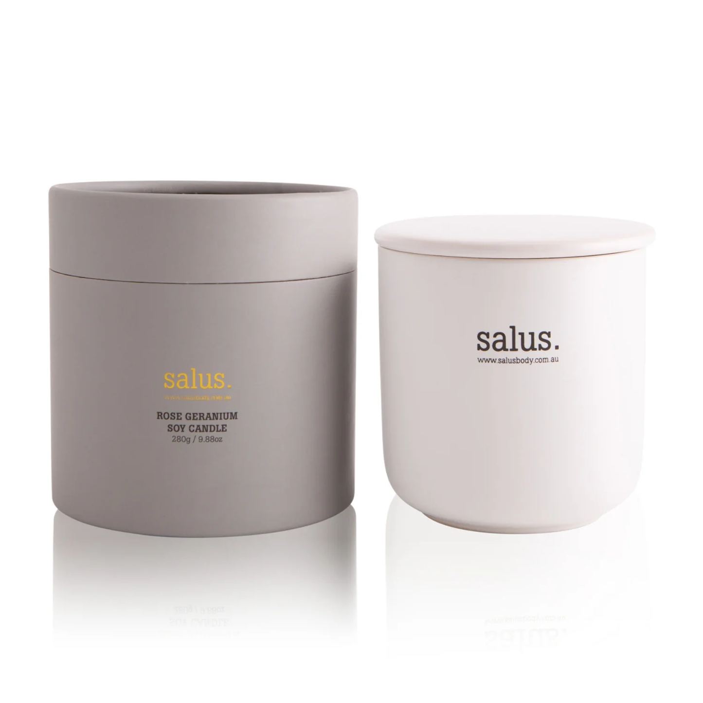 Porcelain Candle - Rose Geranium