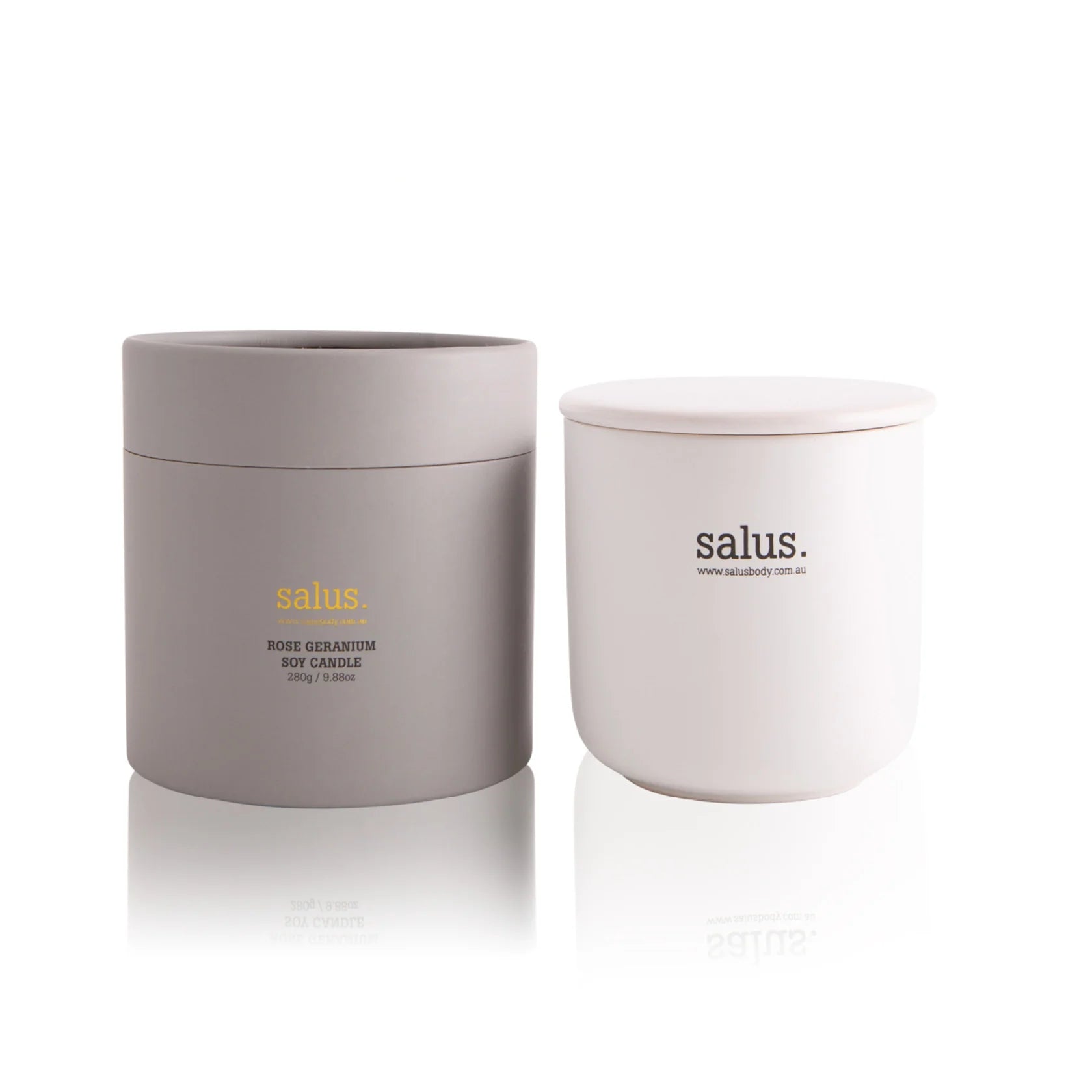 Porcelain Candle - Rose Geranium