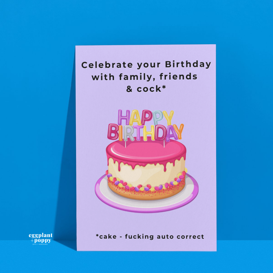 Card - Birthday (Rude)