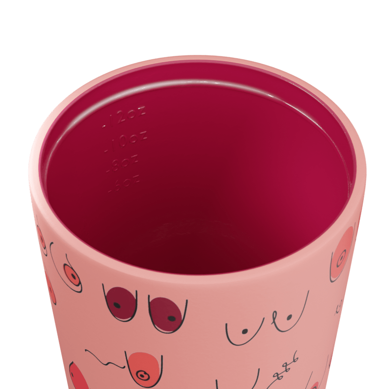 Camino Boobie Cup - 12oz Peachy