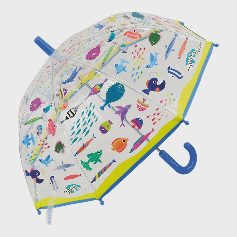 Colour Changing Umbrella - Ocean Clear