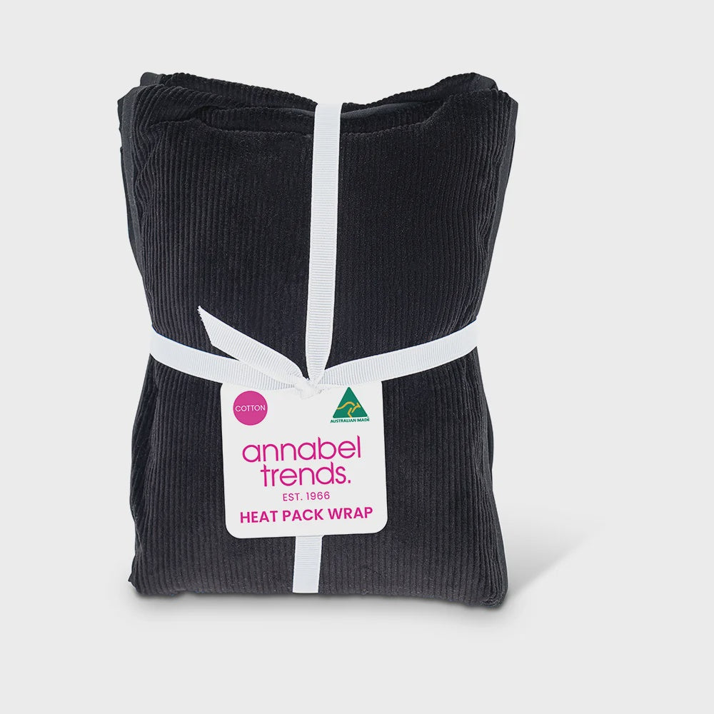 Corduroy Heat Wrap - Black