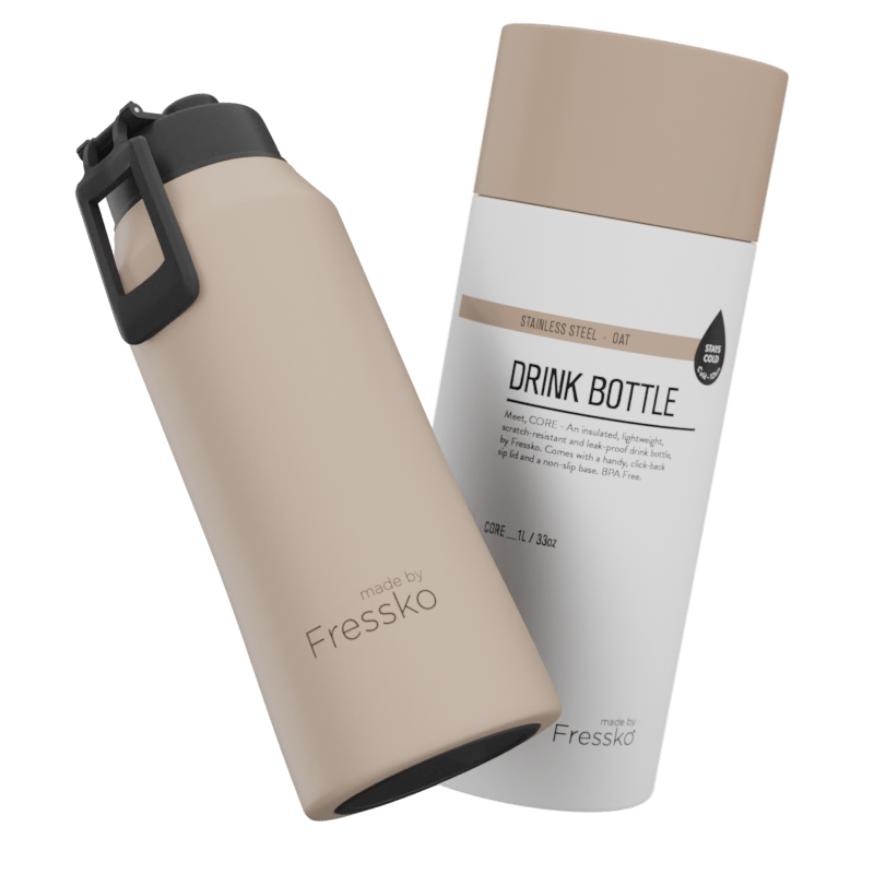 Core 1L Drink Bottle - Oat