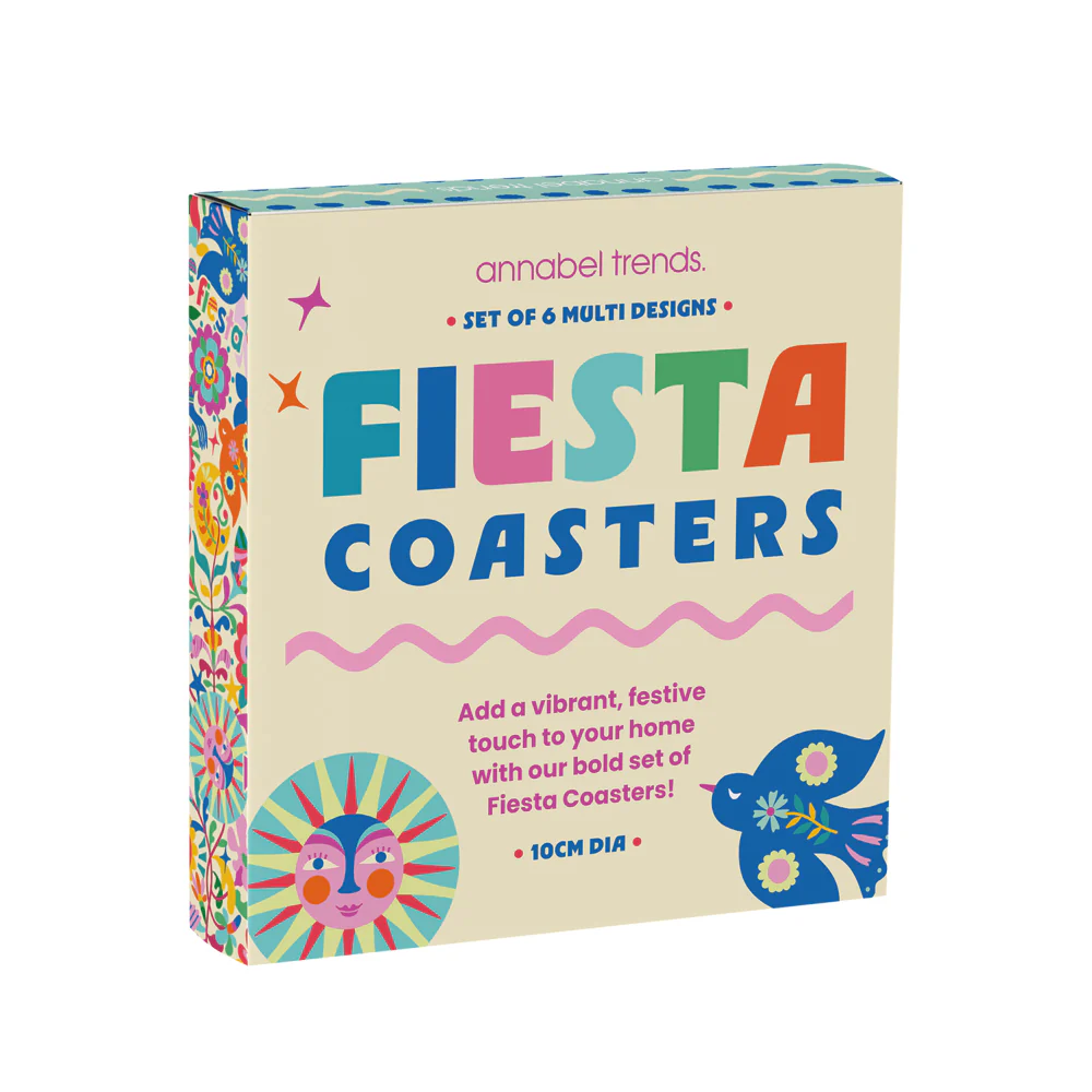 Fiesta 6pc Coaster Set