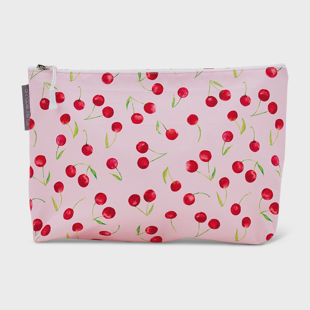 Large Cosmetic Bag - Cherrylicious
