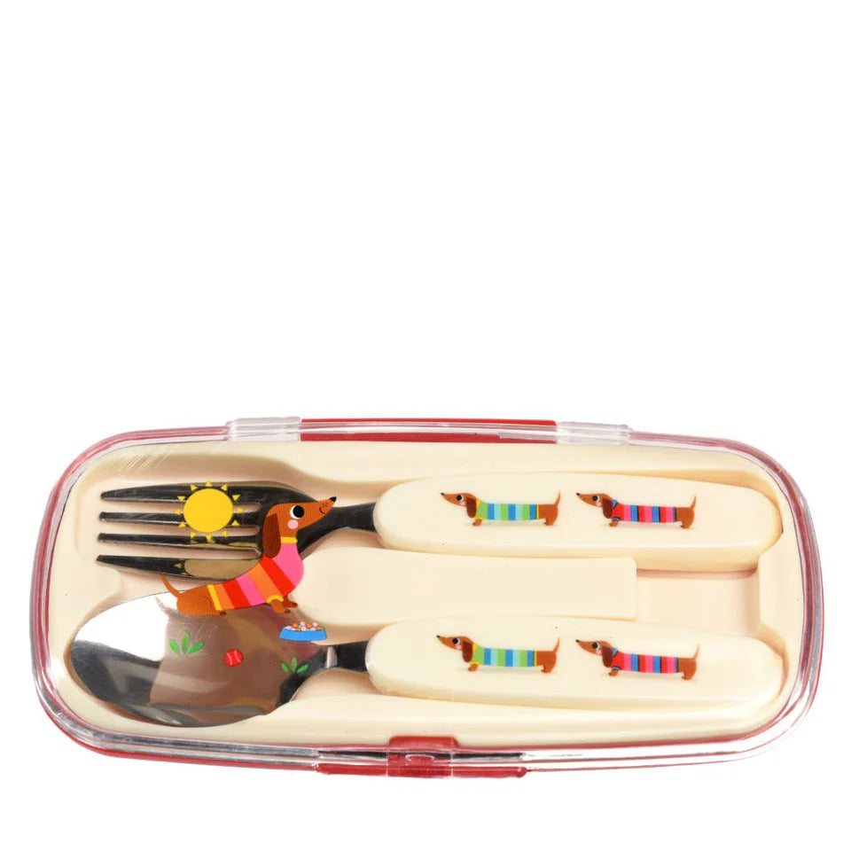 Cutlery Set - Sausage Dog