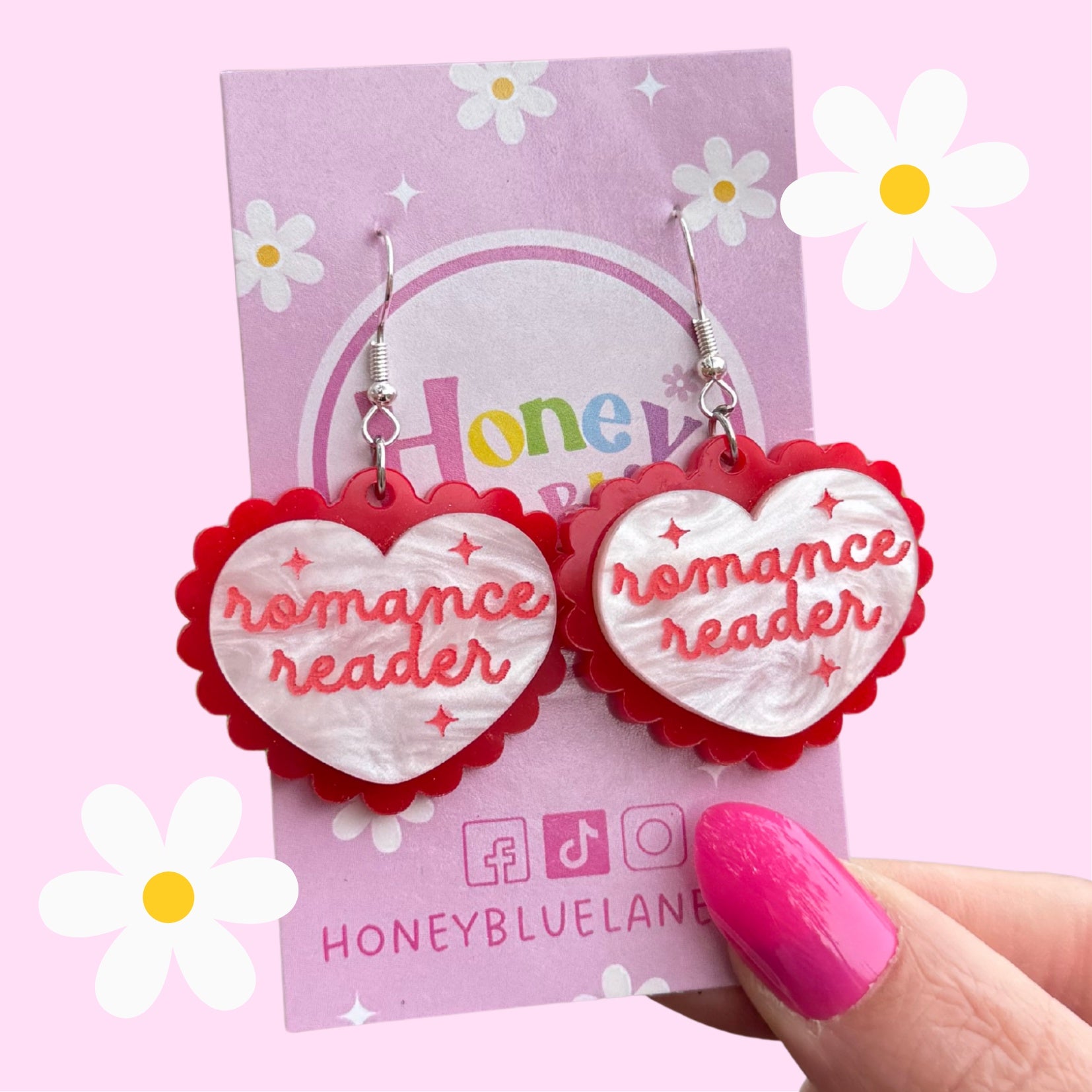 Romance Reader Earrings
