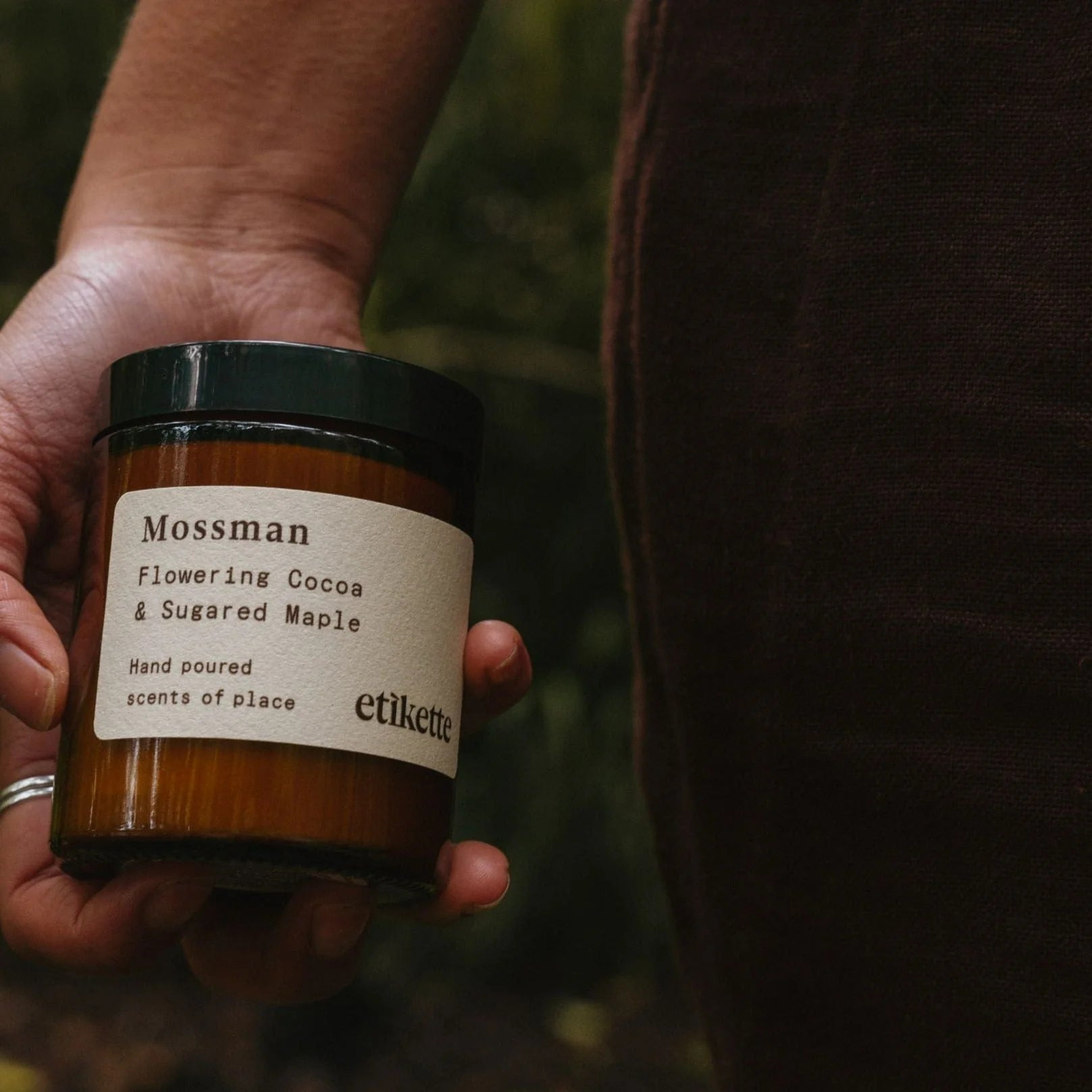 Mossman in Cocoa & Maple Candle