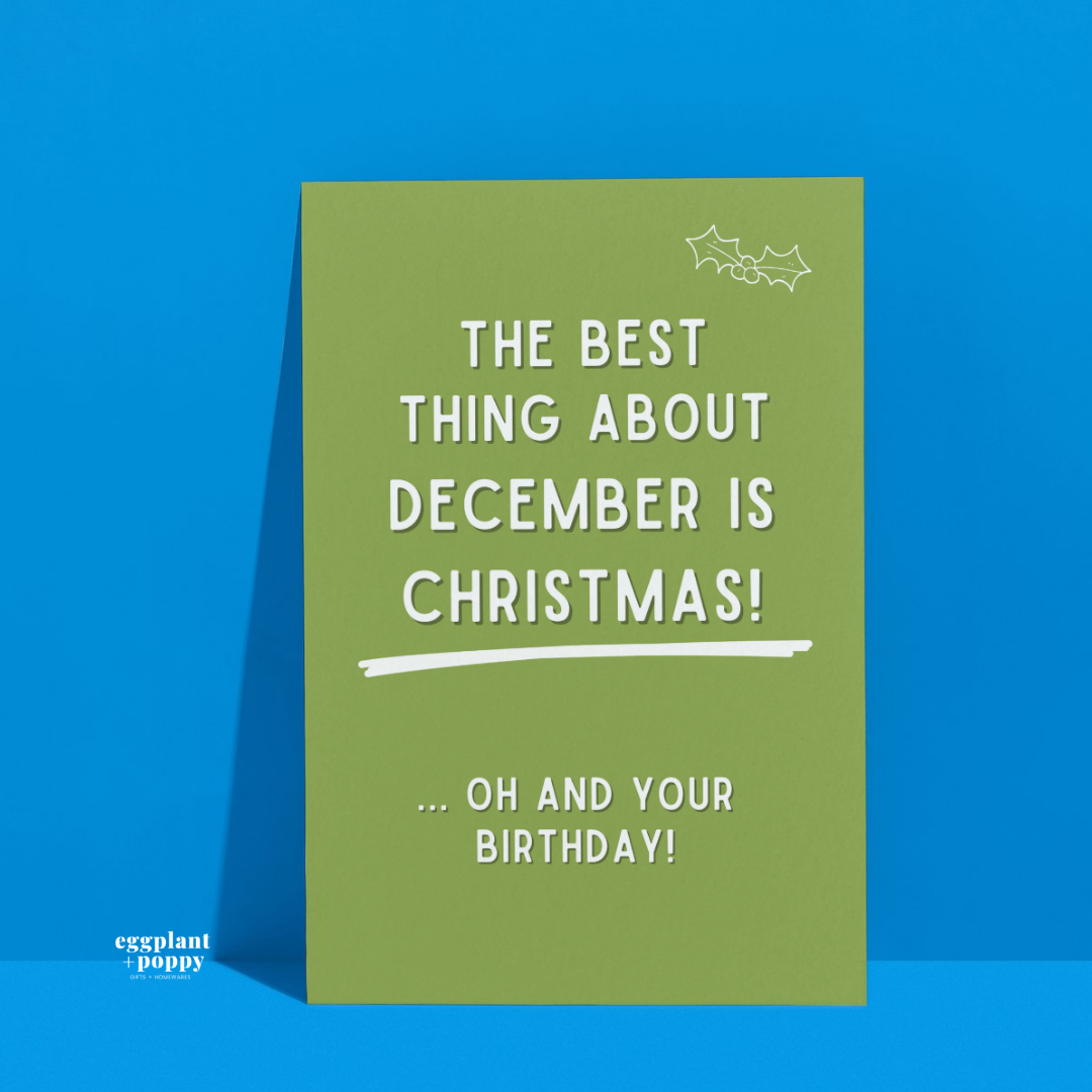 Card - Christmas/Birthday Card