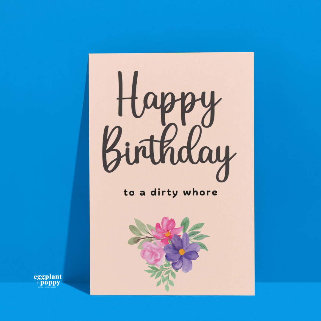 Card - Birthday (Rude)