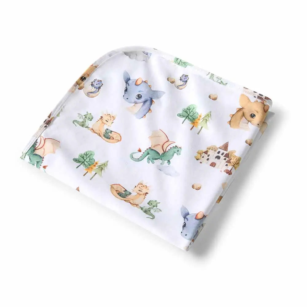 Dragon Jersey Wrap & Beanie Set