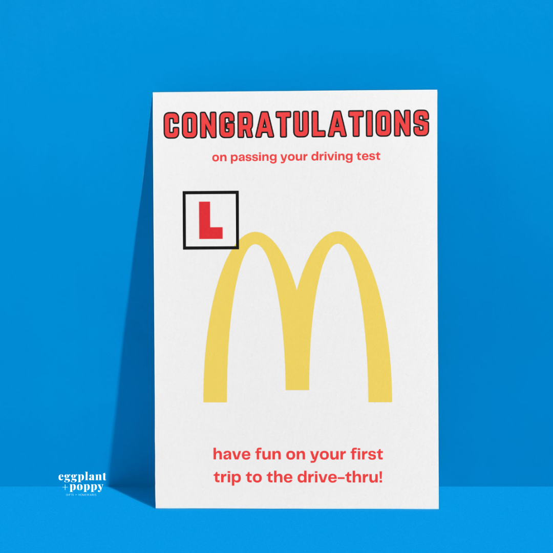 Card - Graduation & Drivers Licence
