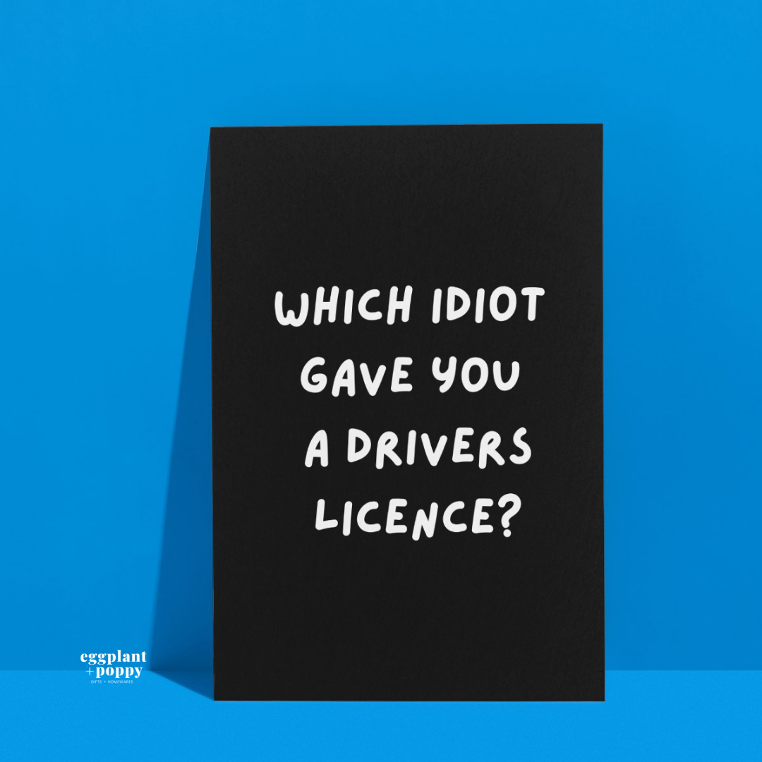Card - Graduation & Drivers Licence