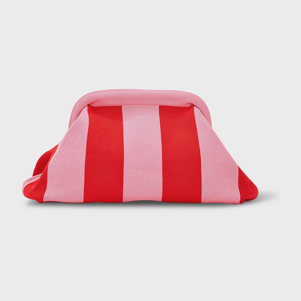 Dumpling Clutch - Pink & Red