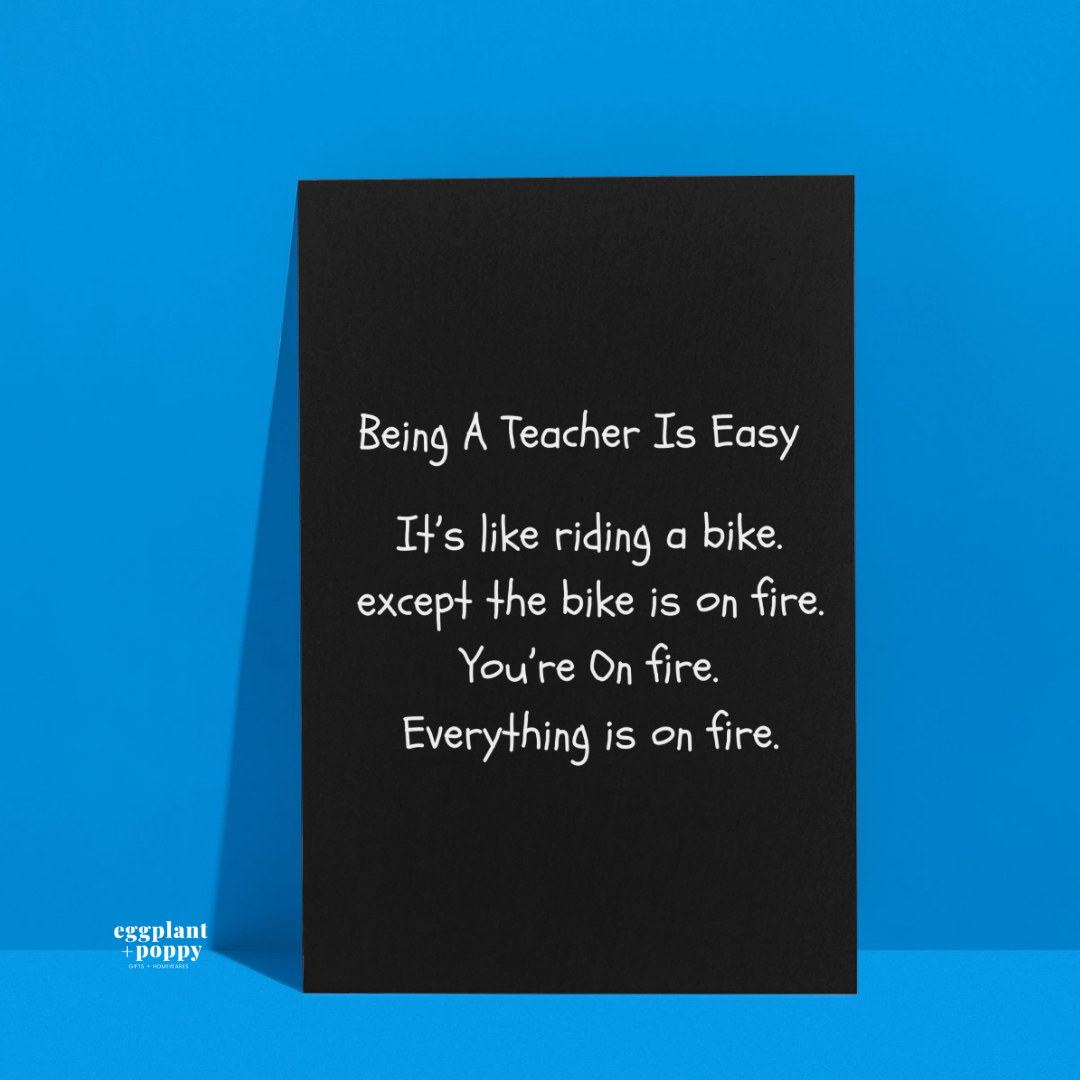 Card - Teacher